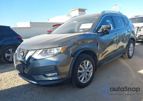 2017 Nissan Rogue Sv из США, поврежденный, VIN JN8AT2MT0HW391689